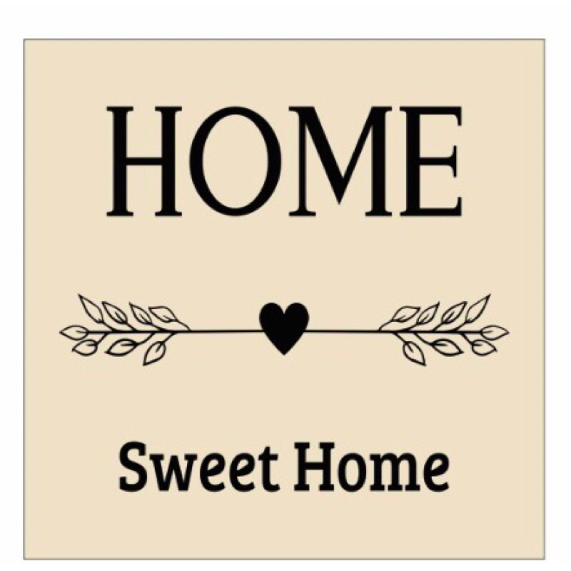 Quadro resina caixa de luz 40 altura x 60 largura Home Sweet Home(moldura branca )coração