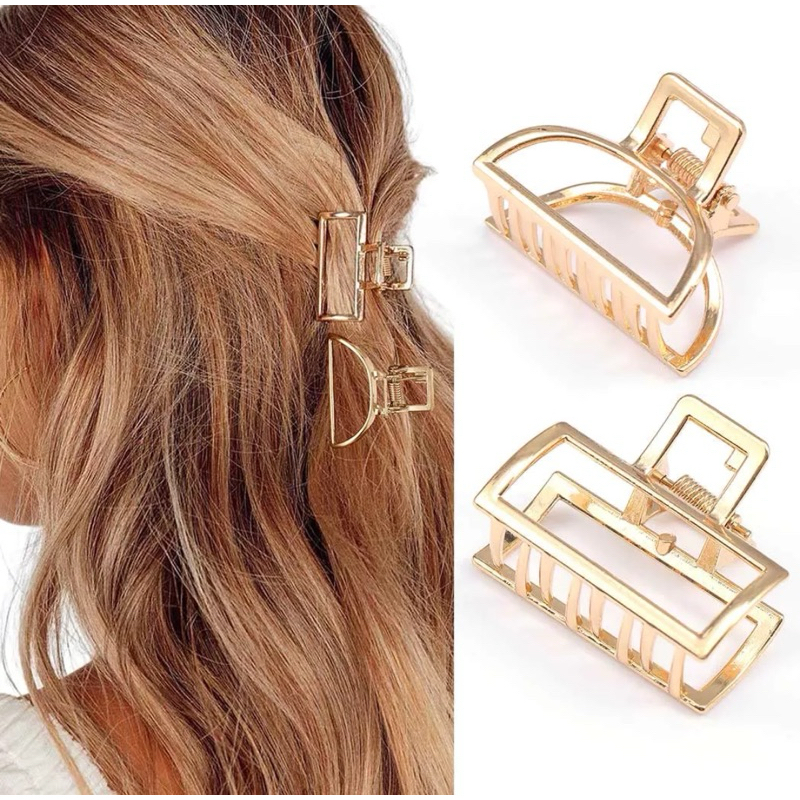 kit com 2 Presilhas Dourada/ Prata, Delicada modelos diversos