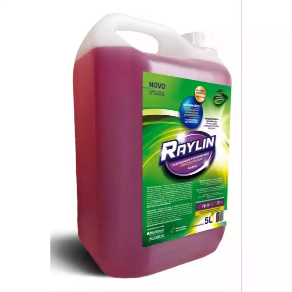 Raylin Multiuso Galão 5 Litros Desengordurante Limpa Tudo