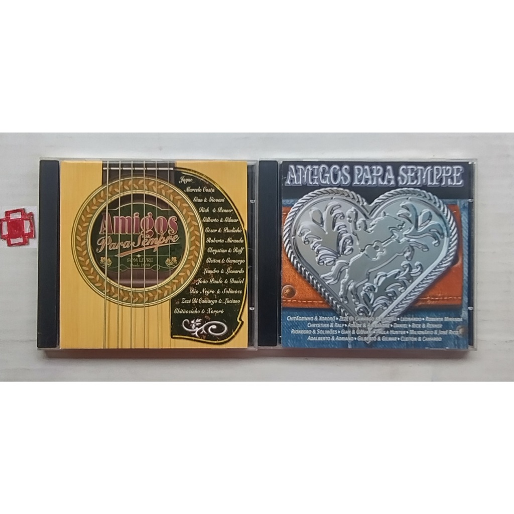 Cd Amigos Para Sempre - Vol. 1 + Vol. 3  =  São 2 Cds