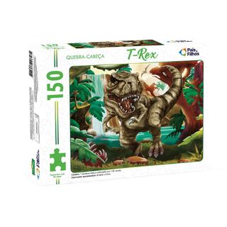 Quebra-Cabeça T- Rex 150 Peças 4anos+ – Pais & Filhos Puzzle Jogo De Montar em Oferta na Shopee