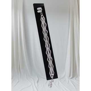 PULSEIRA NOIVA, DEBUTANTE COM STRASS em Oferta na Shopee