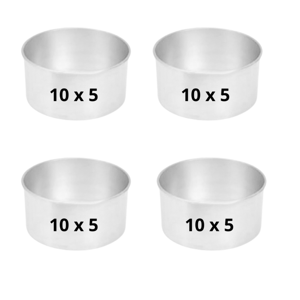 Kit Bento Cake 10 x 5 Assadeira Mimo Alumínio 4 (PEÇAS) em Oferta na Shopee