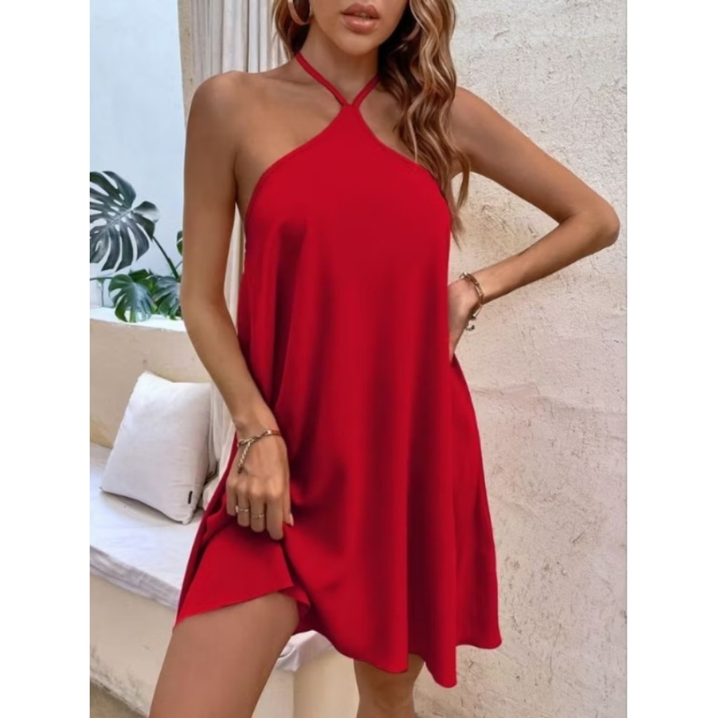 Vestido Curto Frente Unica em Oferta na Shopee