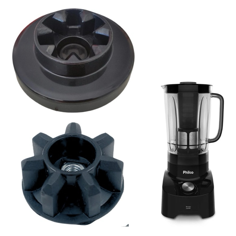 Kit Arraste do Copo E Motor Philco Reverse Plq1250 Plq1300