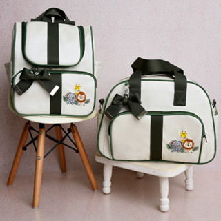 Kit Bolsa maternidade de 2 peças mala e mochila sarafi e borboleta em Oferta na Shopee