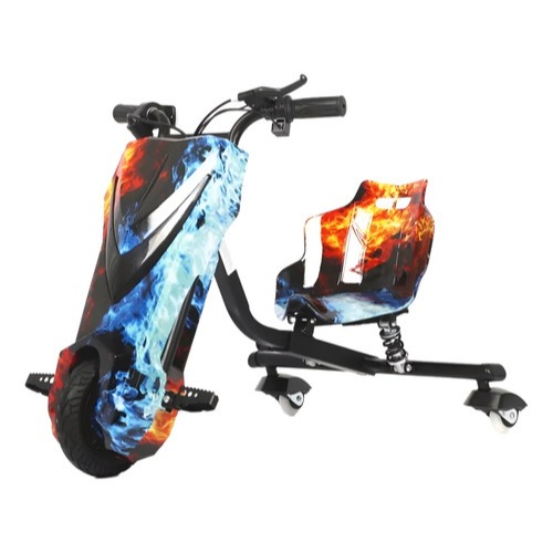 Patinete Elétrico 3 Rodas Triciclo Infantil 3 Drift 250w Bluetooth - LED - Recarregavel