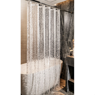 Cortina de Box para Banheiro c/ ilhós Anti Mofo Resistente Alta Qualidade 100% PVC 2,00 x 1,80 em Oferta na Shopee