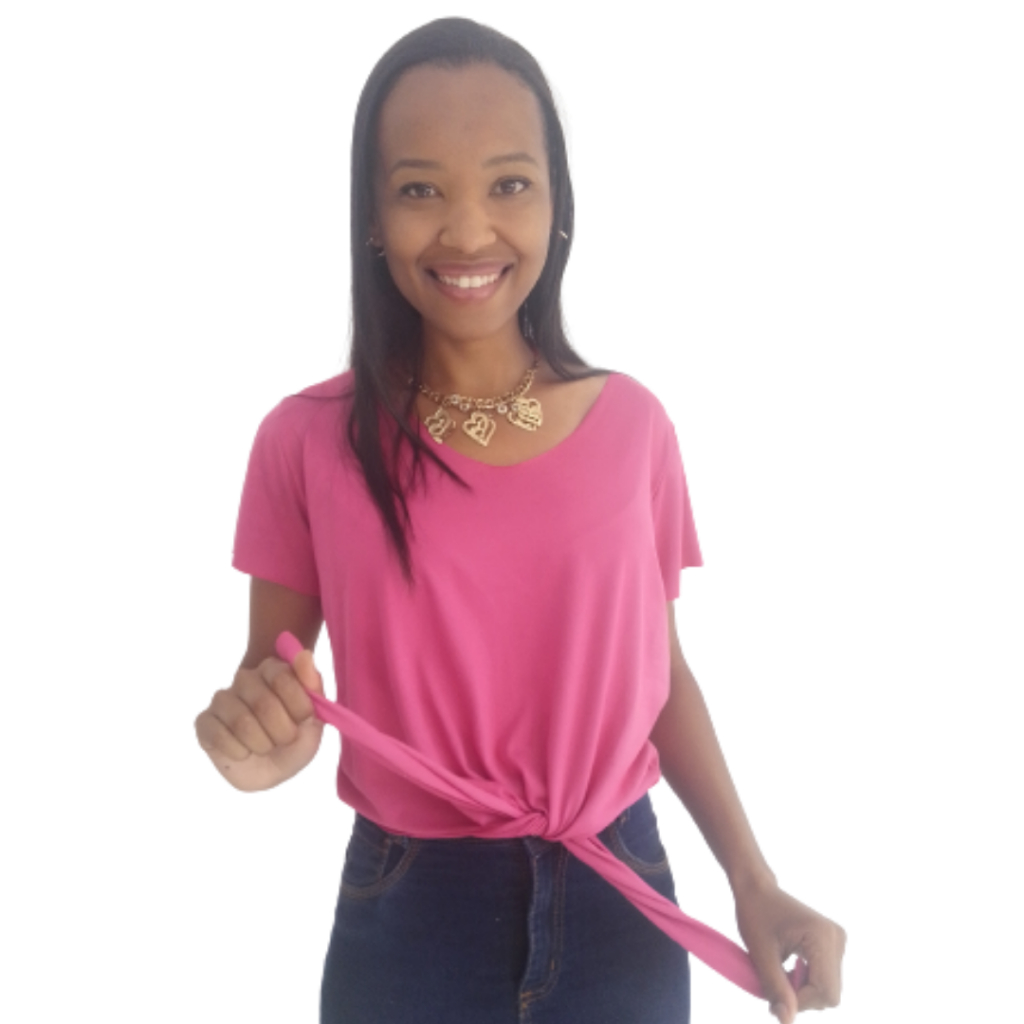 Blusa Suede De Amarrar Com manguinha Moda evangélica - Blusinha Feminina