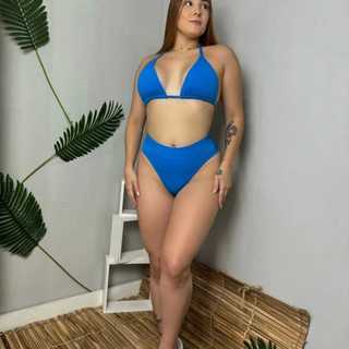 bikini feminino cortininha hot paint com bojo e forrado tecido anarruga praia e piscina