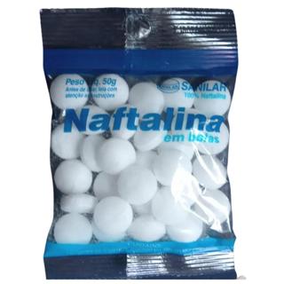 03x Naftalina em bolas 50g Sanilar anti inseto anti traça Sanilar em Oferta na Shopee