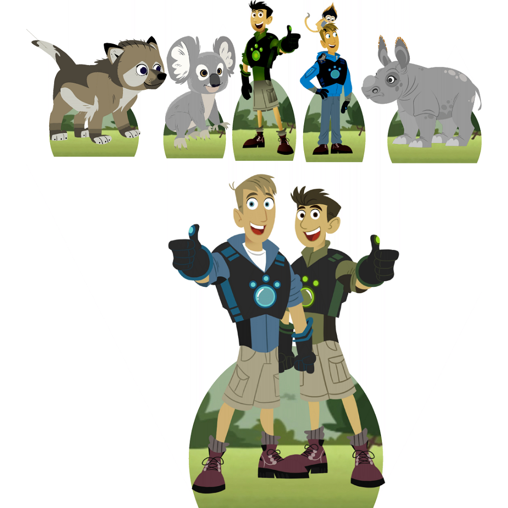 KIT DISPLAYS TOTENS AS AVENTURAS DOS  IRMÃOS KRATTS
