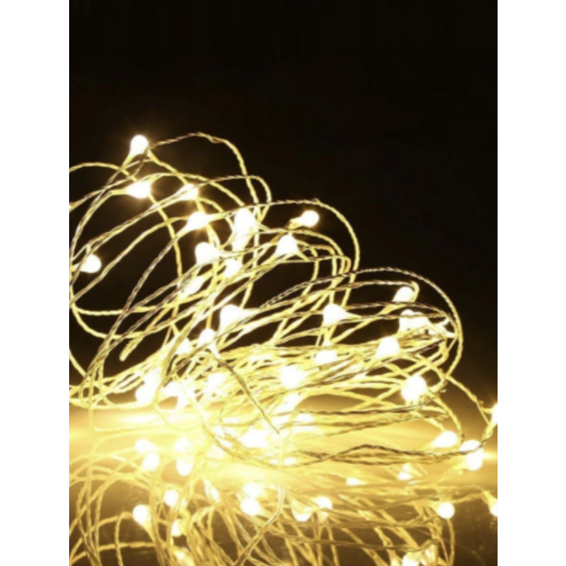 Kit 2 ou 10 Fios de Fada 2 Metros Led Para Decoração Festa Arte Presente Ambiente Decorado Baterias em Oferta na Shopee