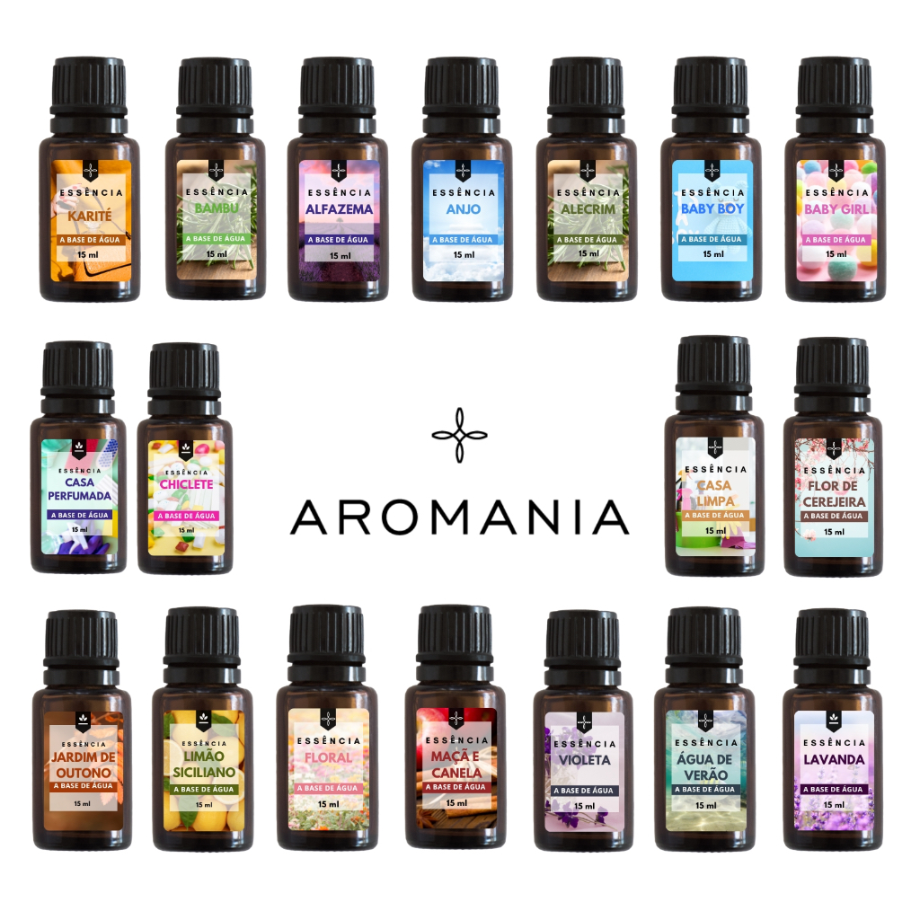 Imagem Essência Para Aromatizador Difusor Elétrico e Umidificador de Ambiente 15ml