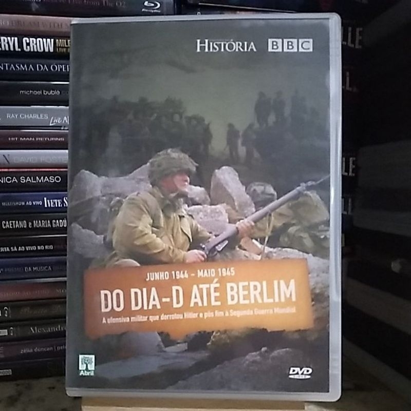 DVD 📀- DO DIA-D ATÉ BERLIM- ORIGINAL