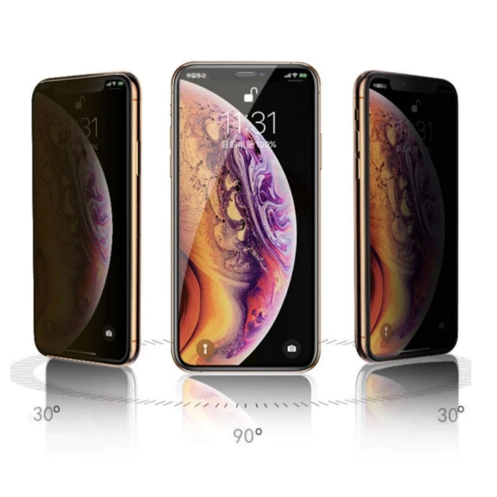 Kit 3/Kit 5 Películas Privacidade Vidro 3D Xiaomi Redmi Note 14 Pro/ Note 13 Pro/Note 12 Pro/X5 Pro/X6/Note 11/13C/12C