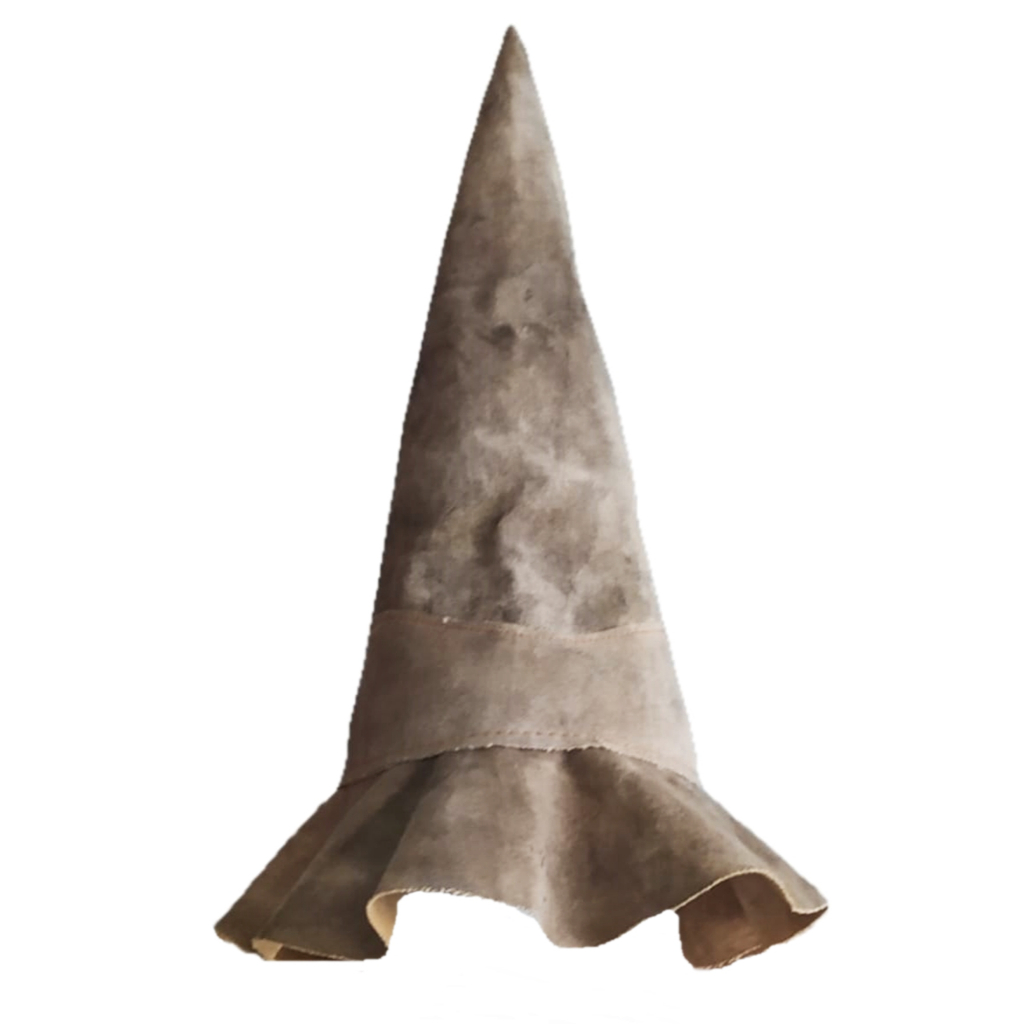 Chapeu De Bruxa Bruxo Mago Lona De Caminhão Reciclada