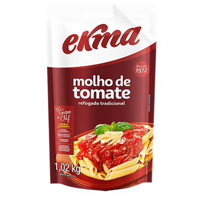 Molho de Tomate Ekma Refogado Stand Up 1,02kg