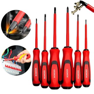 Jogo De Chave De Fenda E Philips Isolada Imantadas 6 Peças em Oferta na Shopee