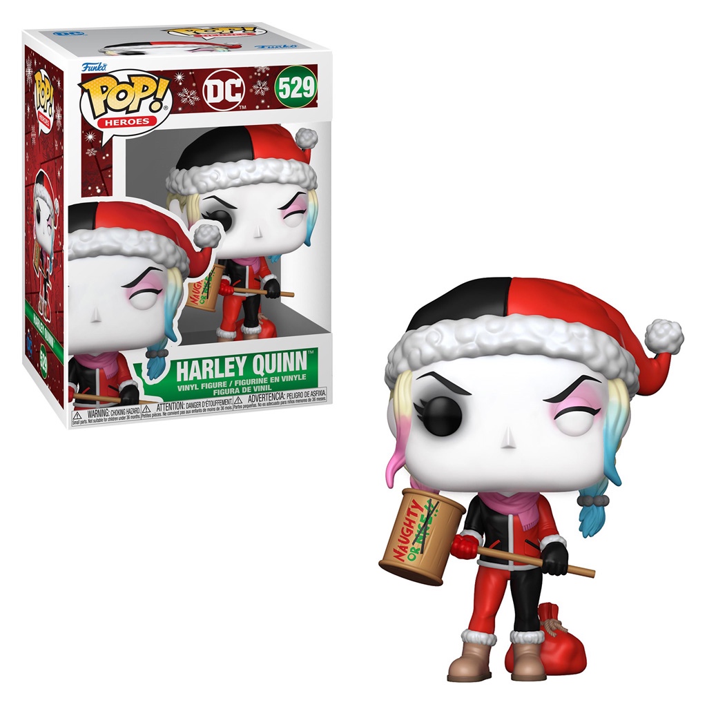Harley Quinn Funko Pop DC Comics Holiday 529 – Novo Original