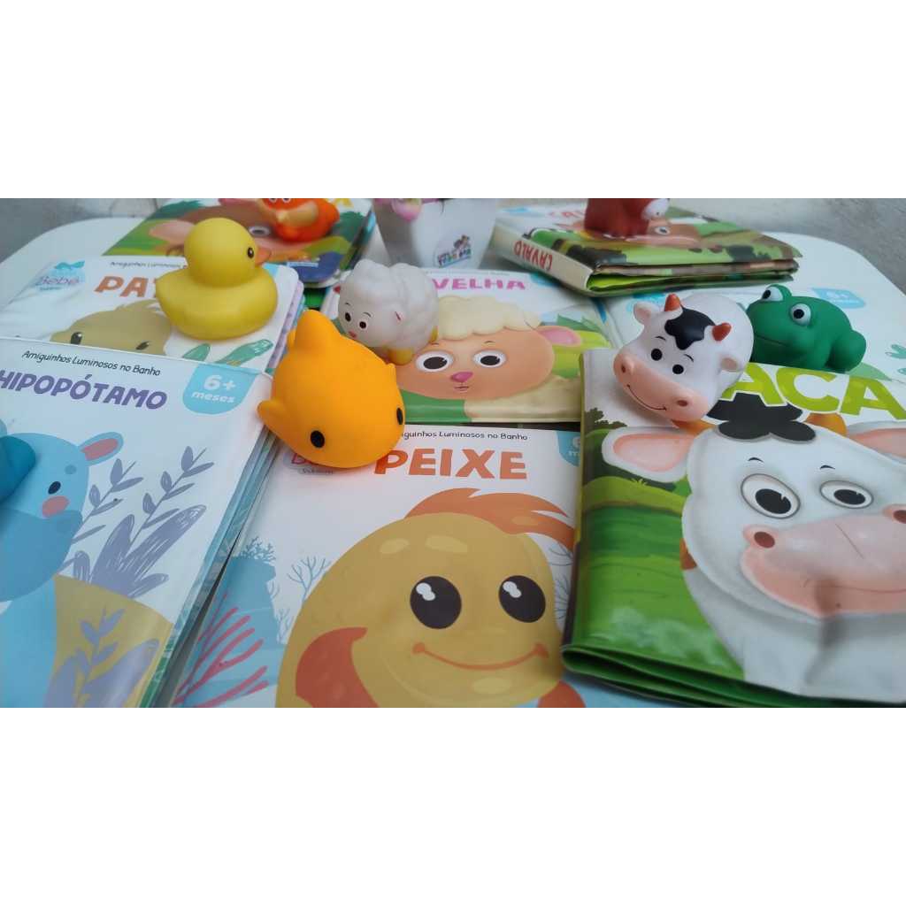 Queima de Estoque Livros de Banho com Bichinho (não ascende)  últimas unidades Todolivro em Oferta na Shopee