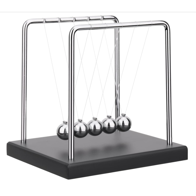 Pêndulo de Newton Enfeite Decoração p/ Sala Escritório Balance Balls em Oferta na Shopee
