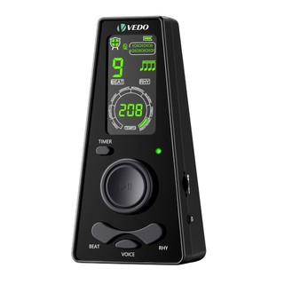 Metrónomo digital eletrónico Temporizador Metrónomo eletrónico universal com controlo de volume para piano, guitarra
