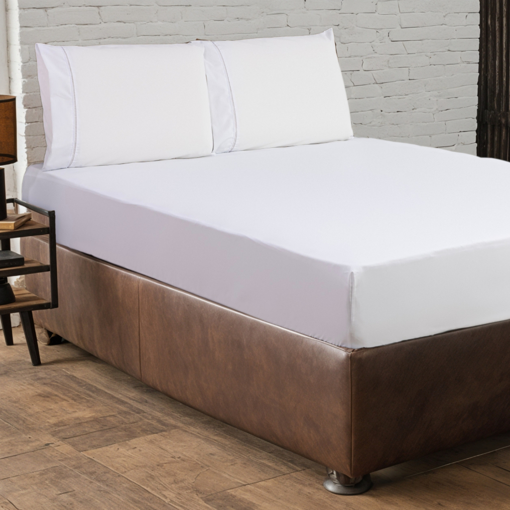 Jogo de Lençol Queen Micropercal 400 Fios Confortável com Fronhas e Elástico