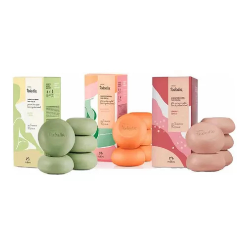 Combo 3 Caixas De Sabonete Natura Todo dia - 5x90 gr cada Caixa