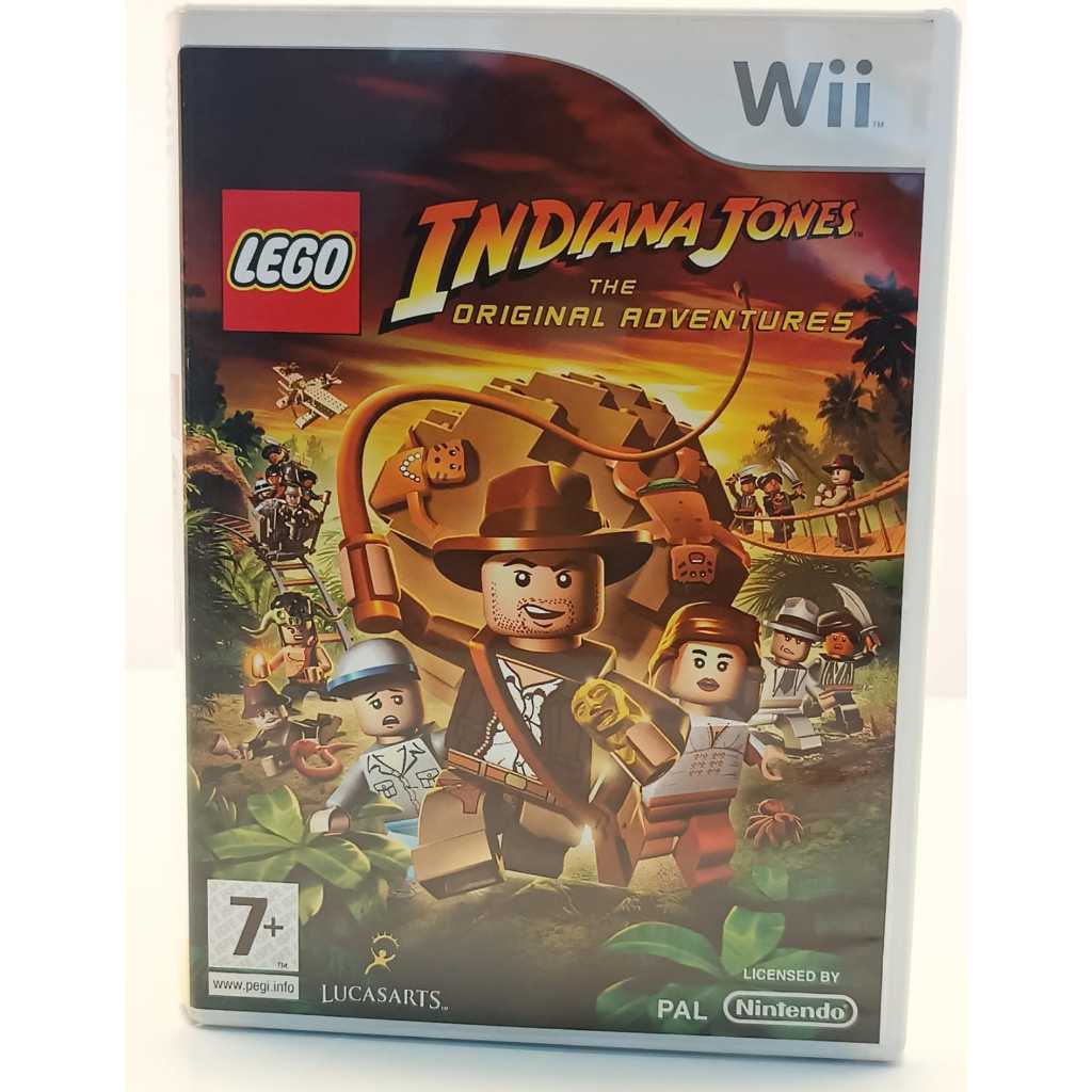 Jogo Indiana Jones The Original Adventures Lego Wii Ref 2 - Usado