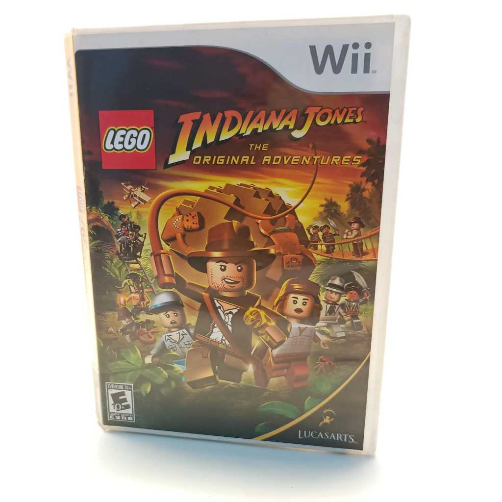 Jogo Indiana Jones The Original Adventures Lego Wii Ref 3 - Usado
