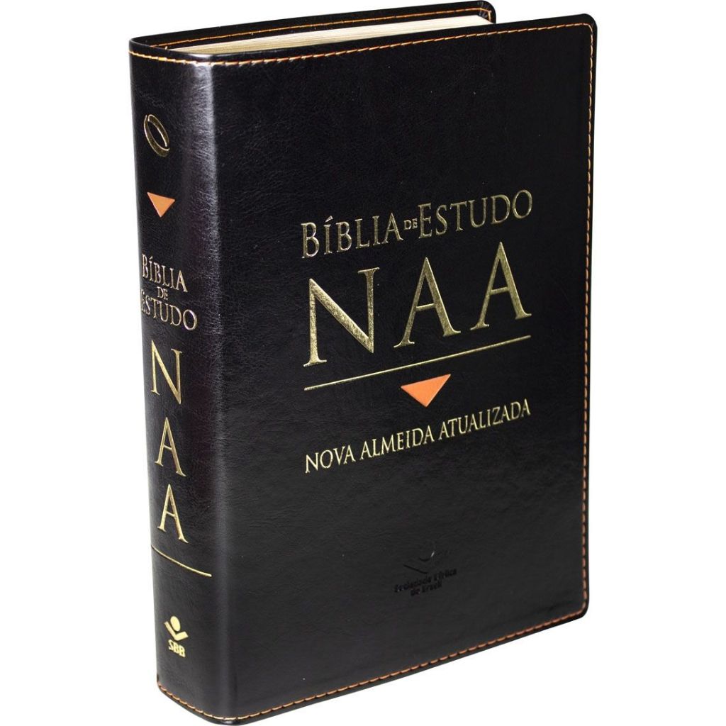 Bíblia de Estudo | NAA | Capa em Couro