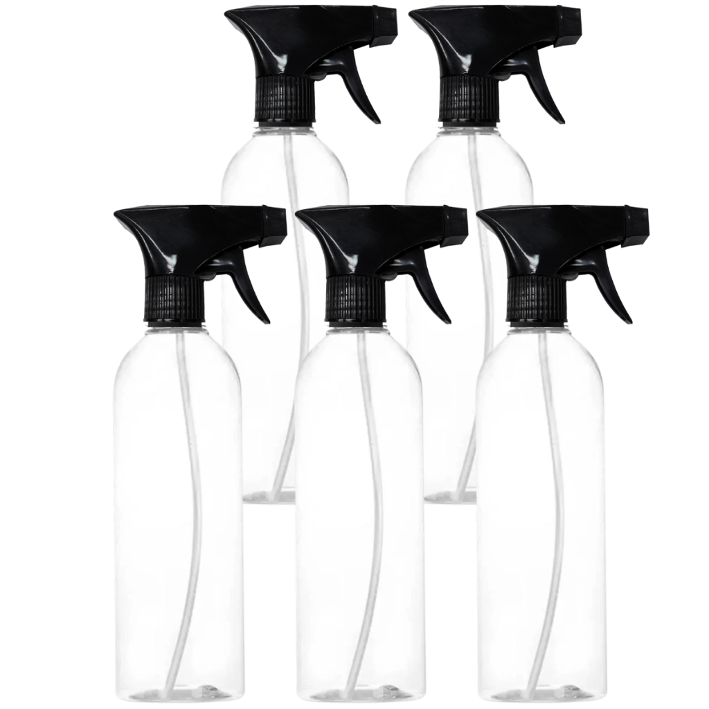 Kit 5 Borrifador Pulverizador 500ml Gatilho Resistente em Oferta na Shopee