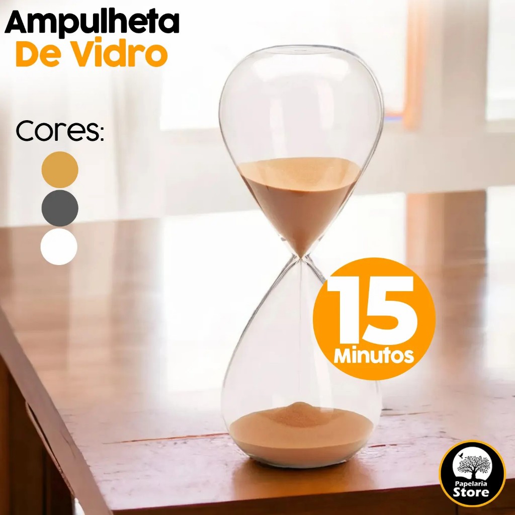 Ampulheta De Vidro Para Casa E Decoração De 5 15 Minutos Com Areia Timer  Relógio
