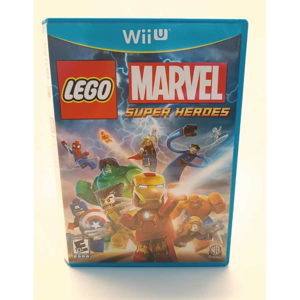 Jogo Lego Marvel Super Heroes Nintendo Wii U Original