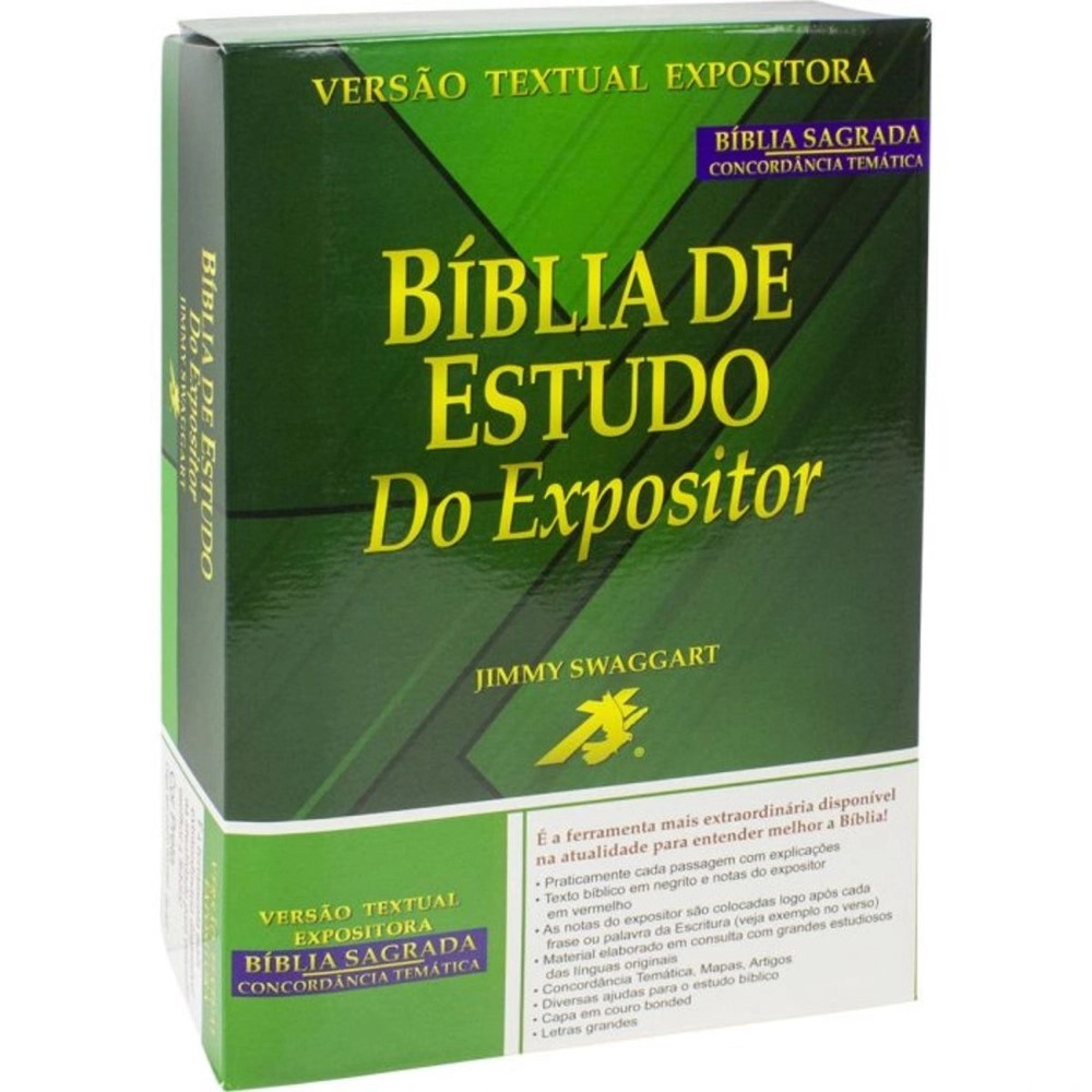 Bíblia De Estudo do Expositor | NVTE | Capa Preta