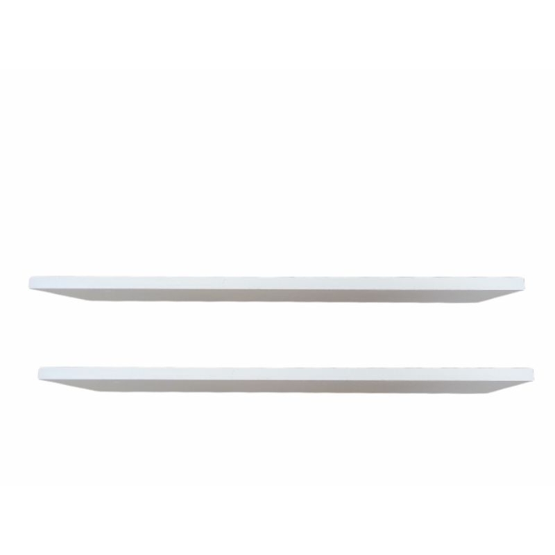 Prateleira 120x25 Na cor branca fosco 100%MDF 15MM de espessura em Oferta na Shopee