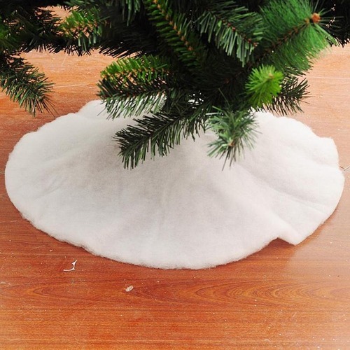 Saia Para Arvore Natal Pelúcia 50cm decoração de Natal para sua Arvore