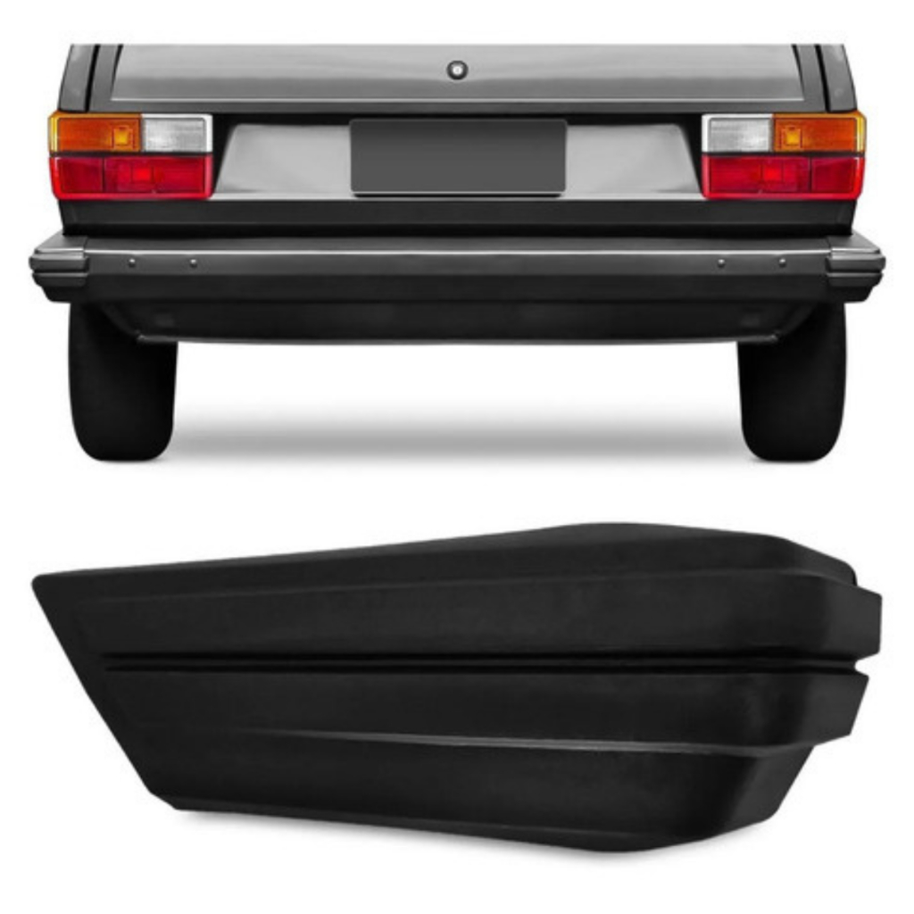 Ponteira Polaina Gol/ Voy/ Par/ Sav 84/86 Preto - Traseira