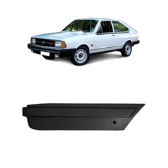 Ponteira Polaina Parachoque Passat 1983/1985 Dianteira Preto