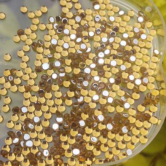 20 CHATON DA LUA 3MM varias cores a escolha - pedrarias para adesivos e joias de unhas