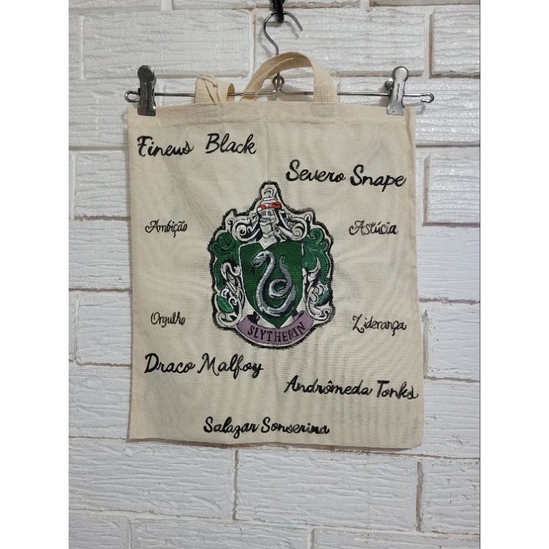 ecobag sonserina harry potter