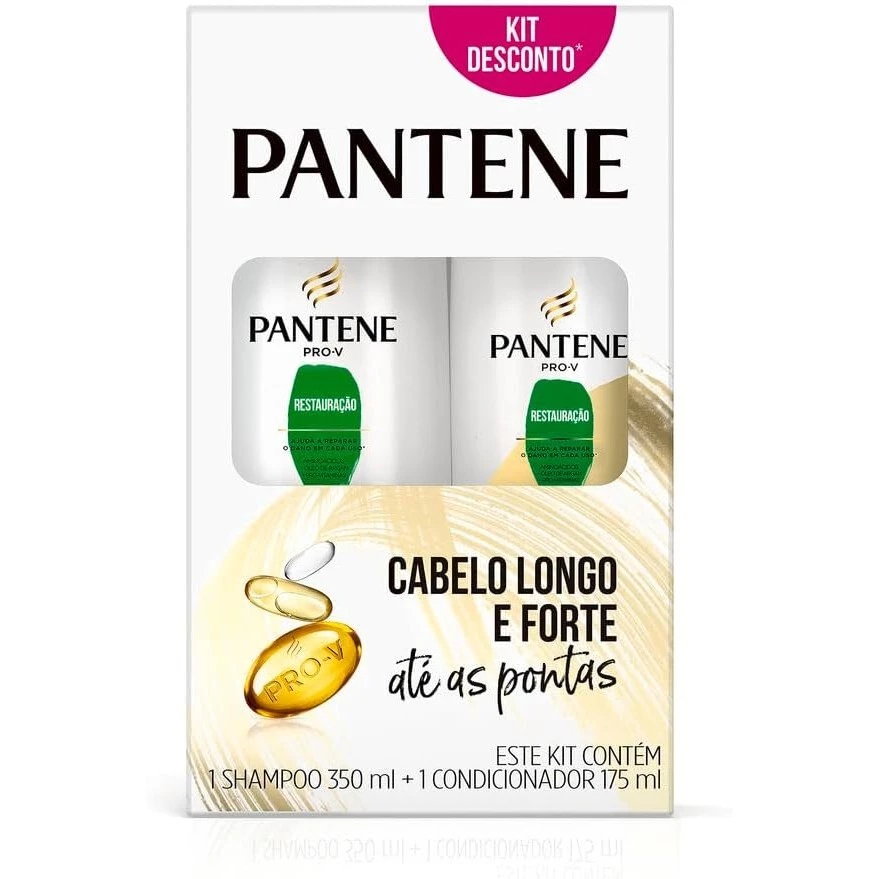 KIT PANTENE SH 350ML+COND 175ML RESTAURACAO