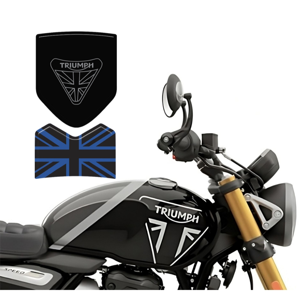 Adesivo Protetor Resinado Tanque M01 Moto Triumph Speed 400