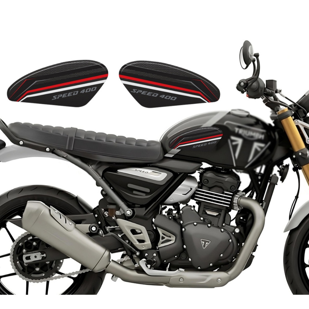 Adesivo Protetor Lateral Tanque M01 Moto Triumph Speed 400