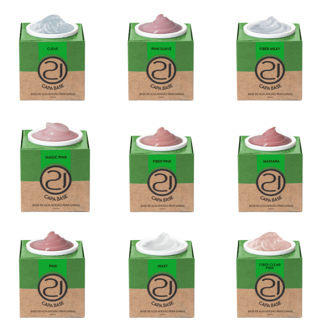 One Fix Ecoline Capa Base 13g Nails 21 em Oferta na Shopee