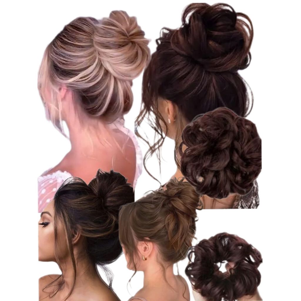 coque de cabelo aplique xuxinha orgânico faça penteados incriveis
