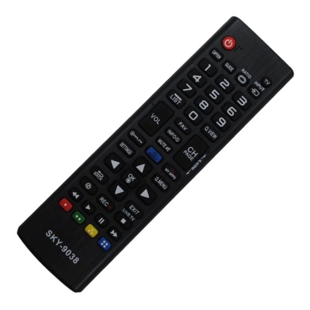 Controle Remoto Compativel com TV LG Ratio Smart LCD / LED Simplink 42LB5600 SKY- 9038