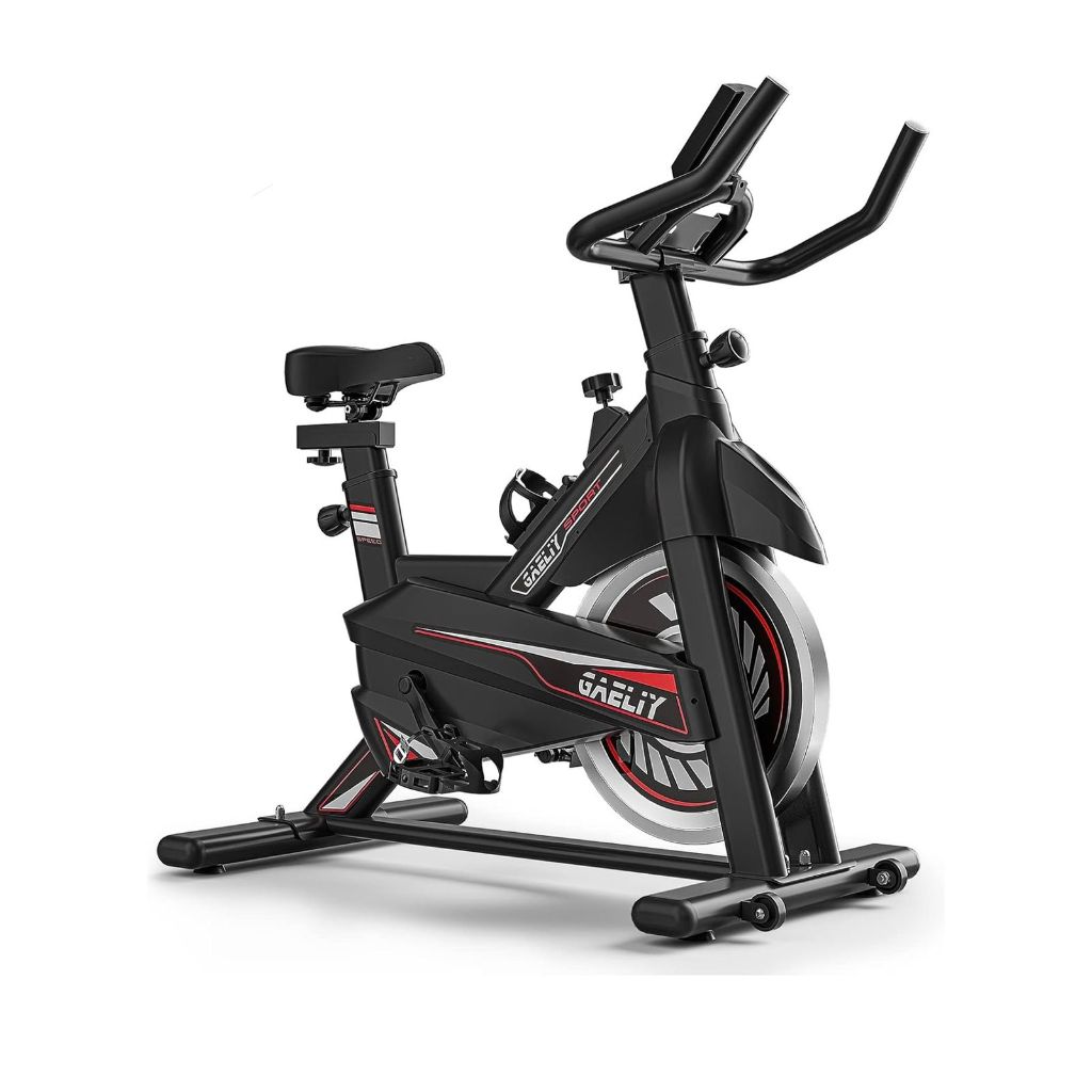 Bicicleta Ergométrica Spinning Bike Indoor peso suportado 150KG E Roda 8KG Mecanica com Display Digital em Oferta na Shopee