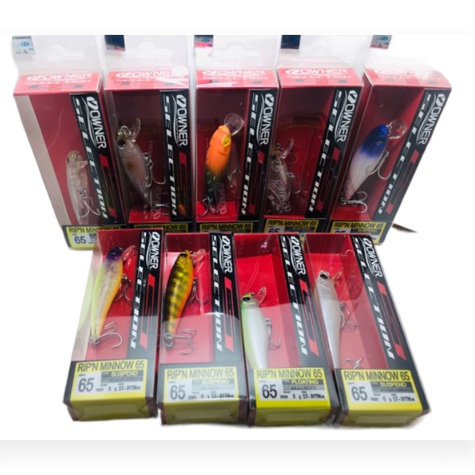 Isca Artificial Cultiva Owner Mira Bait RM65 Suspend Diversas Cores 6,5 cm